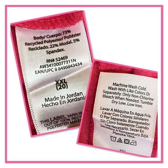 Athletic Works Size XXL Pink Soct Joggers - Picture 13 of 14